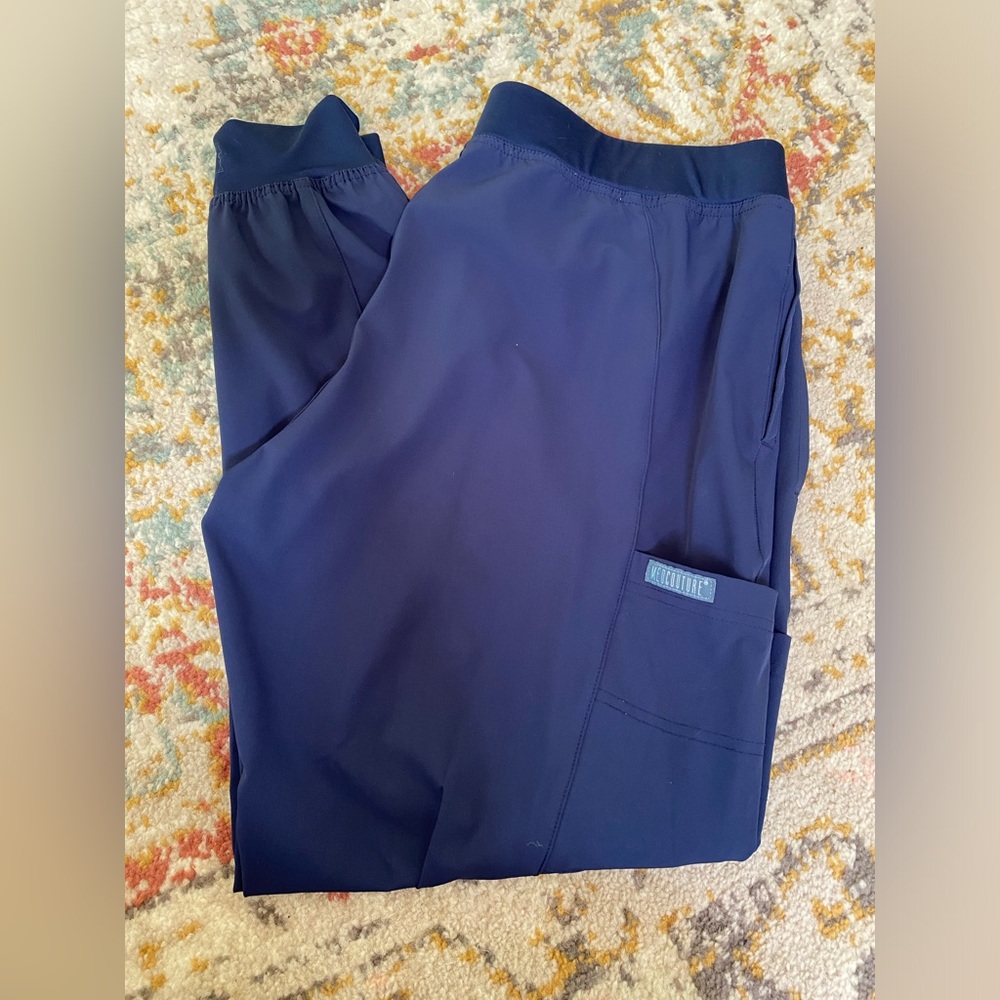 Med Couture Joggers - Navy Blue